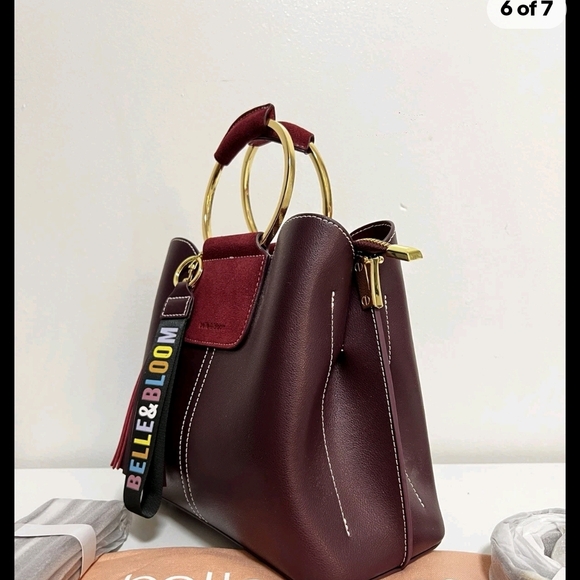 Maroon Shoulder Bag - Picture 6 of 8